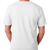 Back view of Adult 5.4 Oz., 100% Cotton T-Shirt