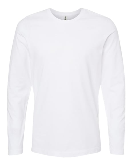 Front view of Premium Cotton Long Sleeve T-Shirt