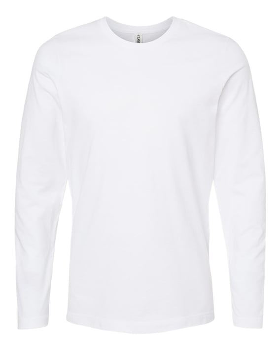 Front view of Premium Cotton Long Sleeve T-Shirt