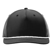 Front view of Five Panel Classic Rope Cap