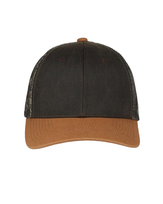 Front view of Camo Mesh Cap