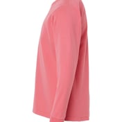 Side view of Garment-Dyed Youth Long Sleeve T-Shirt
