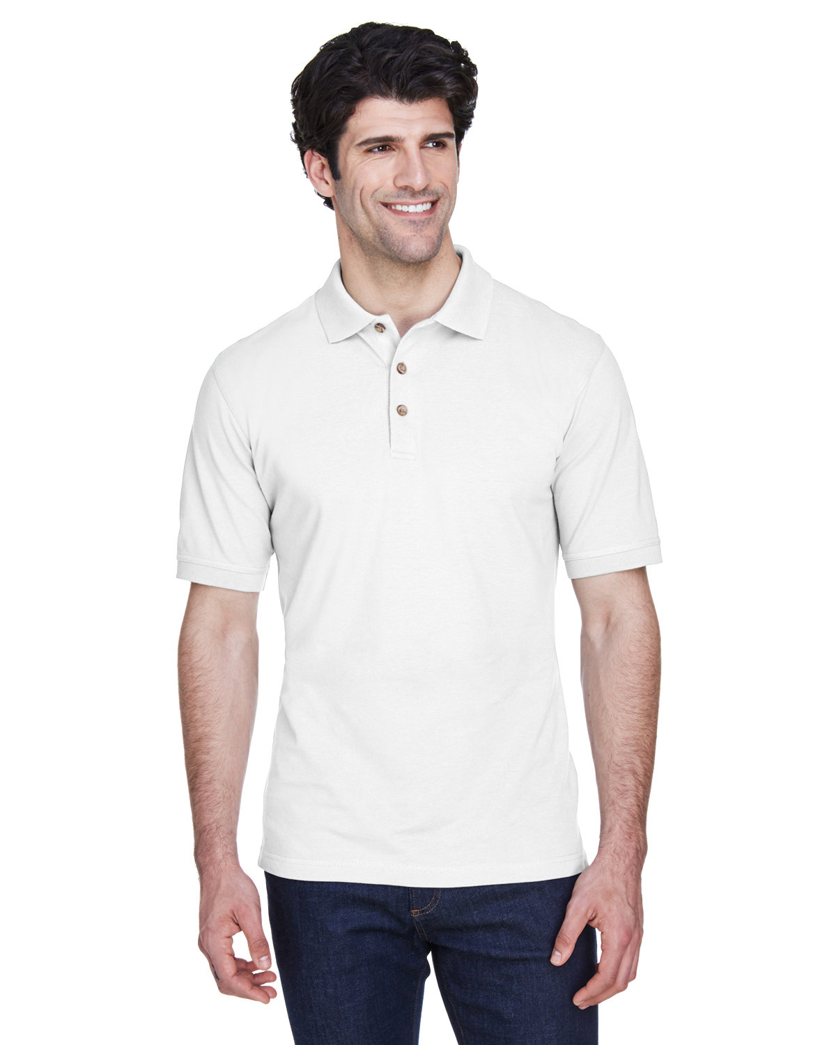 Front view of Men’s Classic Piqué Polo