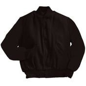 Front view of Varsity Wool Jacket