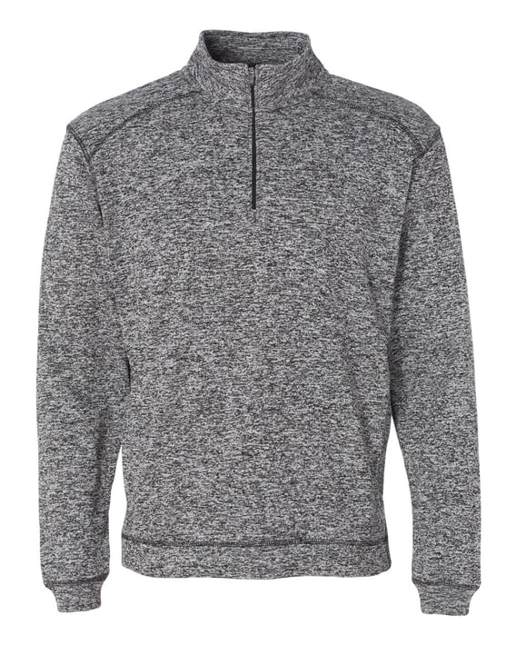 Front view of Cosmic Fleece Quarter-Zip Sweatshirt