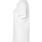 Side view of Softstyle® Women’s Pique Polo