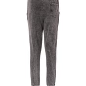 Back view of Mineral Wash Fleece Pants