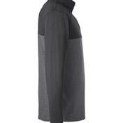 Side view of Spyre Flex Colorblock Quarter-Zip Pullover