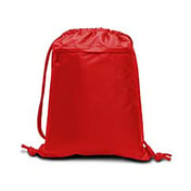 Front view of Performance Drawstring Backpack