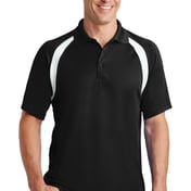 Front view of Dry Zone® Colorblock Raglan Polo