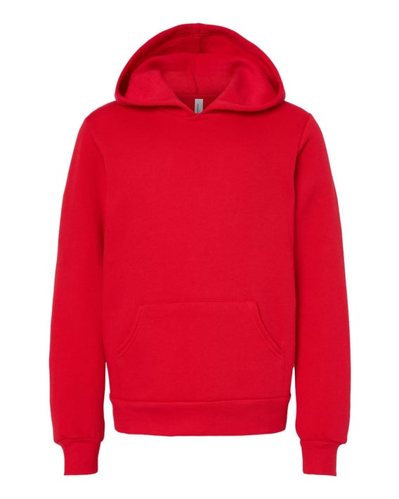 Front view of Youth Sponge Fleece Hoodie