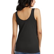 Back view of Women’s Perfect Blend&reg; CVC V-Neck Tank
