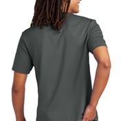 Back view of Unisex Heavyweight Recycled Cotton Tee