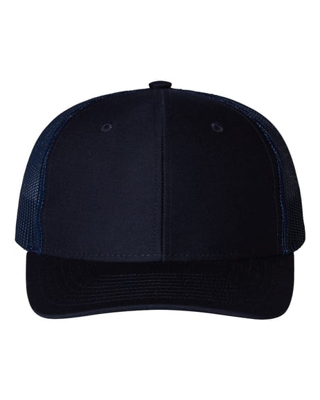 Front view of Youth Trucker Snapback Cap