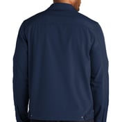 Back view of Mechanic Soft Shell Jacket