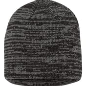 Front view of 8″ Marled Knit Beanie