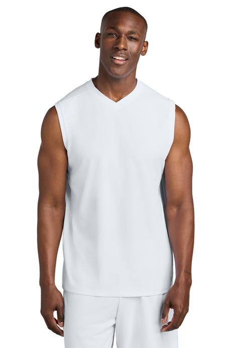 Front view of Club Sleeveless V-Neck
