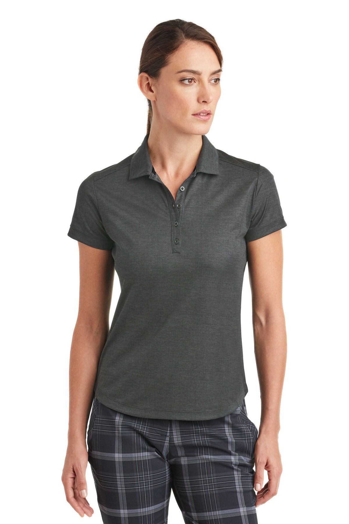 Front view of Ladies Dri-FIT Crosshatch Polo