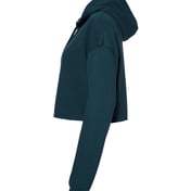 Side view of Women’s Crop Fleece Hoodie