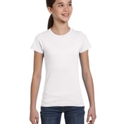 Front view of Girls’ Fine Jersey T-Shirt