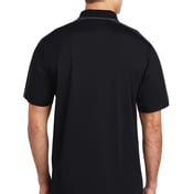 Back view of Micropique Sport-Wick® Piped Polo