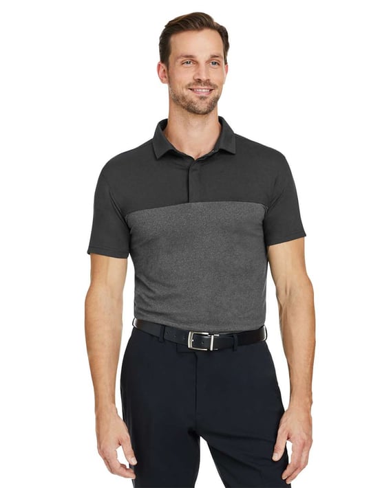Front view of Spyre Flex Colorblock Polo