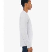 Side view of Unisex Power Washed Long-Sleeve T-Shirt