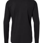 Back view of Women’s Cotton Relaxed Long Sleeve T-Shirt