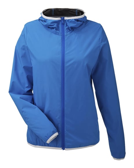 Front view of Women's Stillwater Hooded Windbreaker