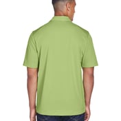 Back view of Men’s Recycled Polyester Performance Piqué Polo