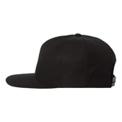 Side view of Premium Five-Panel Snapback Cap