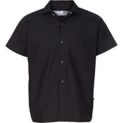 Front view of Poplin Cook Shirt With Gripper Closures