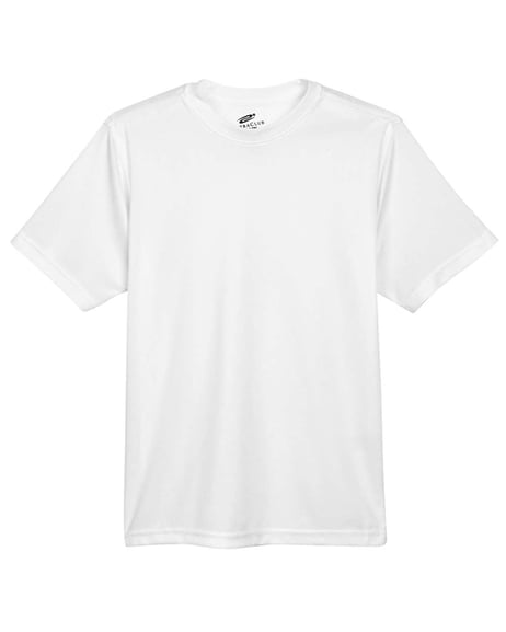Front view of Youth Cool & Dry Sport Performance Interlock T-shirt