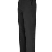Side view of Premium Industrial Flat Front Comfort Waist Pants