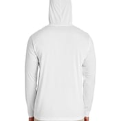 Back view of Zone Performance Hooded T-Shirt