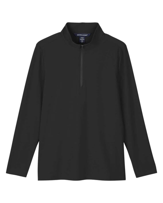 Front view of Women’s CrownLux Performance® Windsor Welded Quarter-Zip Pullover