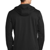 Back view of Active Hooded Soft Shell Jacket