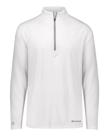 Front view of Electrify CoolCore® Quarter-Zip Pullover