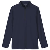 Front view of Women’s CrownLux Performance® Windsor Welded Quarter-Zip Pullover
