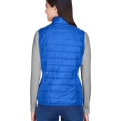 Back view of Ladies’ Prevail Packable Puffer Vest