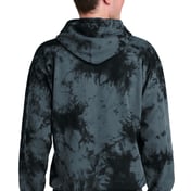 Back view of Crystal Tie-Dye Pullover Hoodie