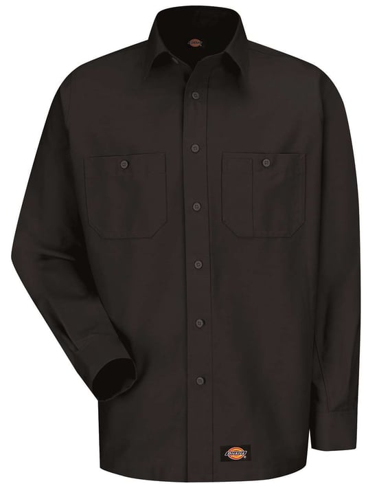 Front view of Long Sleeve Work Shirt – Tall Sizes