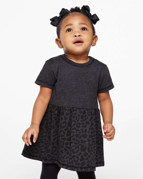 Front view of Infant Fine Jersey Dress