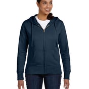 Front view of Women’s Full-Zip Hooded Sweatshirt