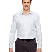 Front view of Men’s Precise Wrinkle-Free Two-Ply 80’s Cotton Dobby Taped Shirt