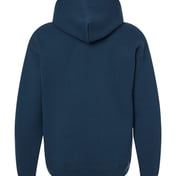 Back view of Rugged Hooded Sweatshirt