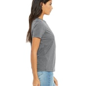 Side view of Ladies’ Relaxed Triblend T-Shirt