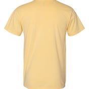 Back view of Inspired Dye Short Sleeve Pocket Crew