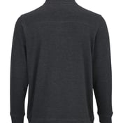 Back view of French Terry Button Pullover