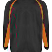 Back view of Youth B-Core Hook Long Sleeve T-Shirt